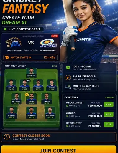 8143 (8143) fantasy cricket & matchday visual 3